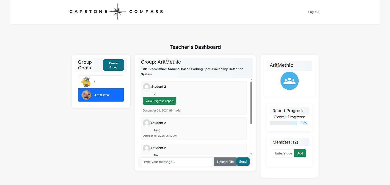 Capstone Compass screenshot